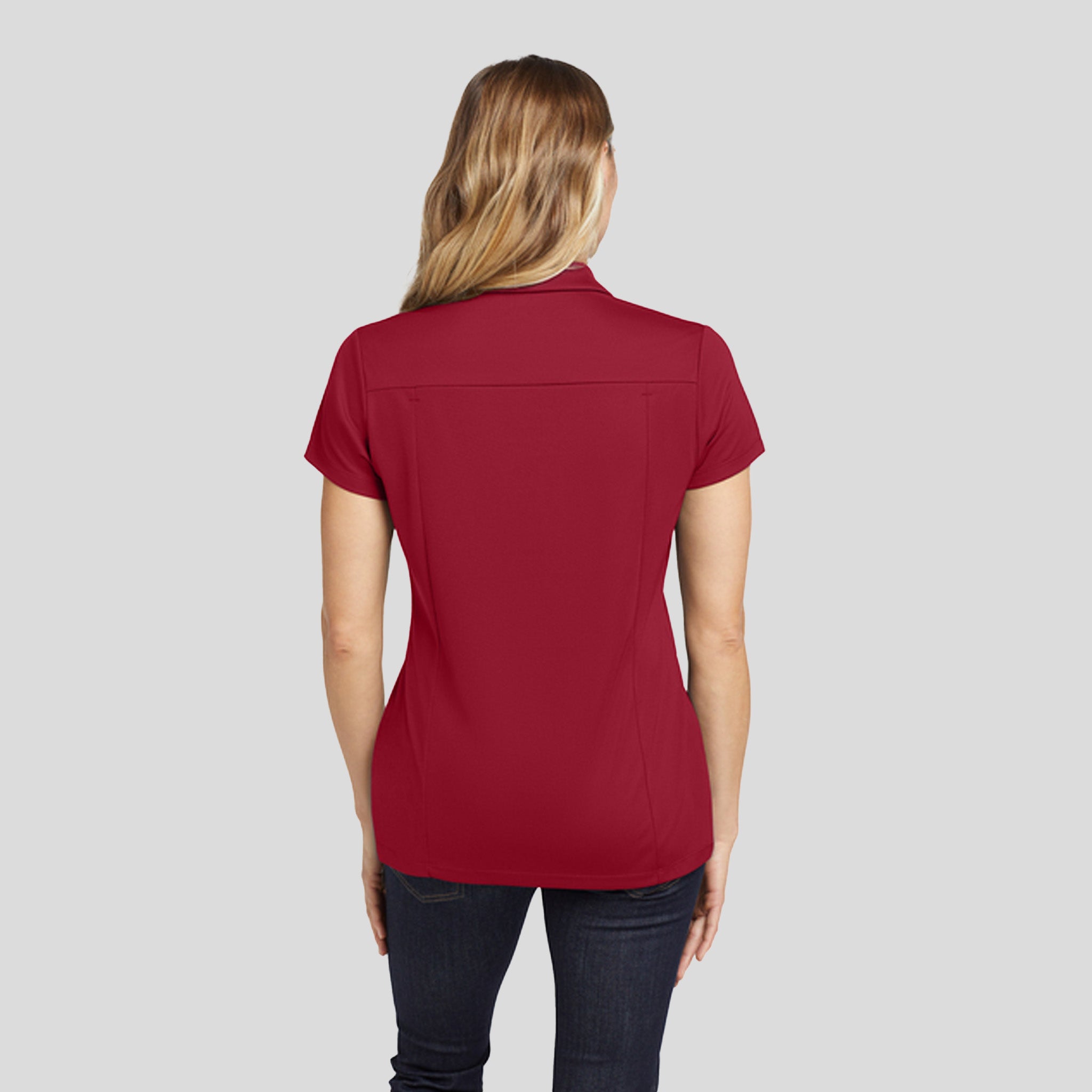 Women's Framework Polo | Signal Red