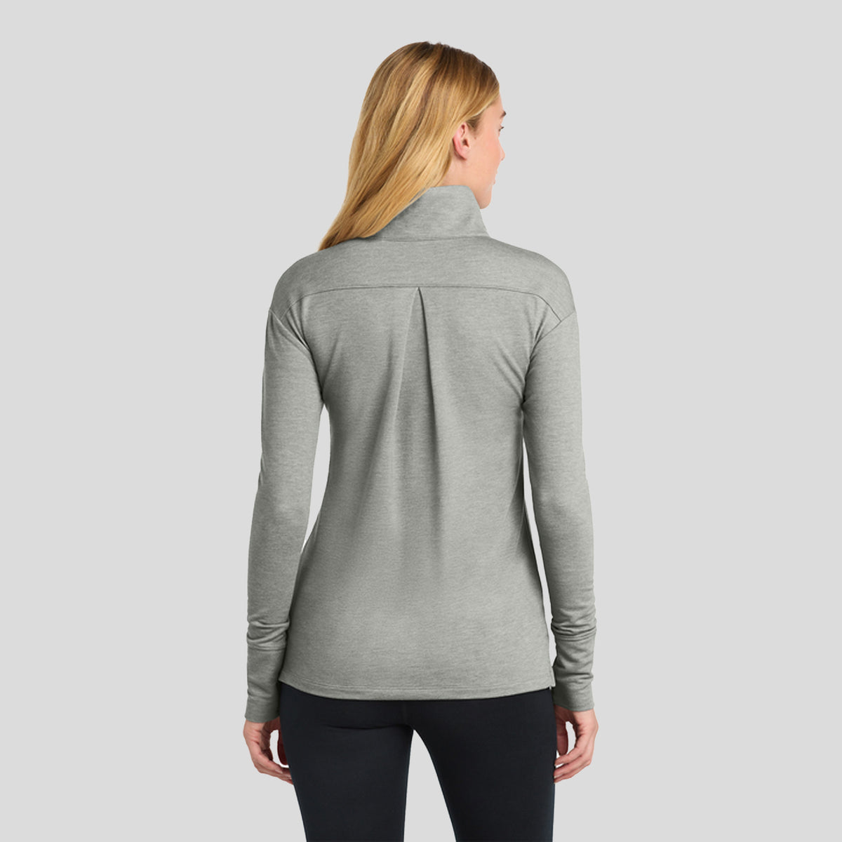 Women's Sport-Wickยฎ Flex Fleece 1/4-Zip | Light Grey Heather