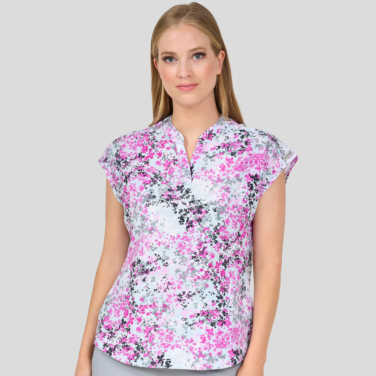 Diana Print Top | Whispering Greys