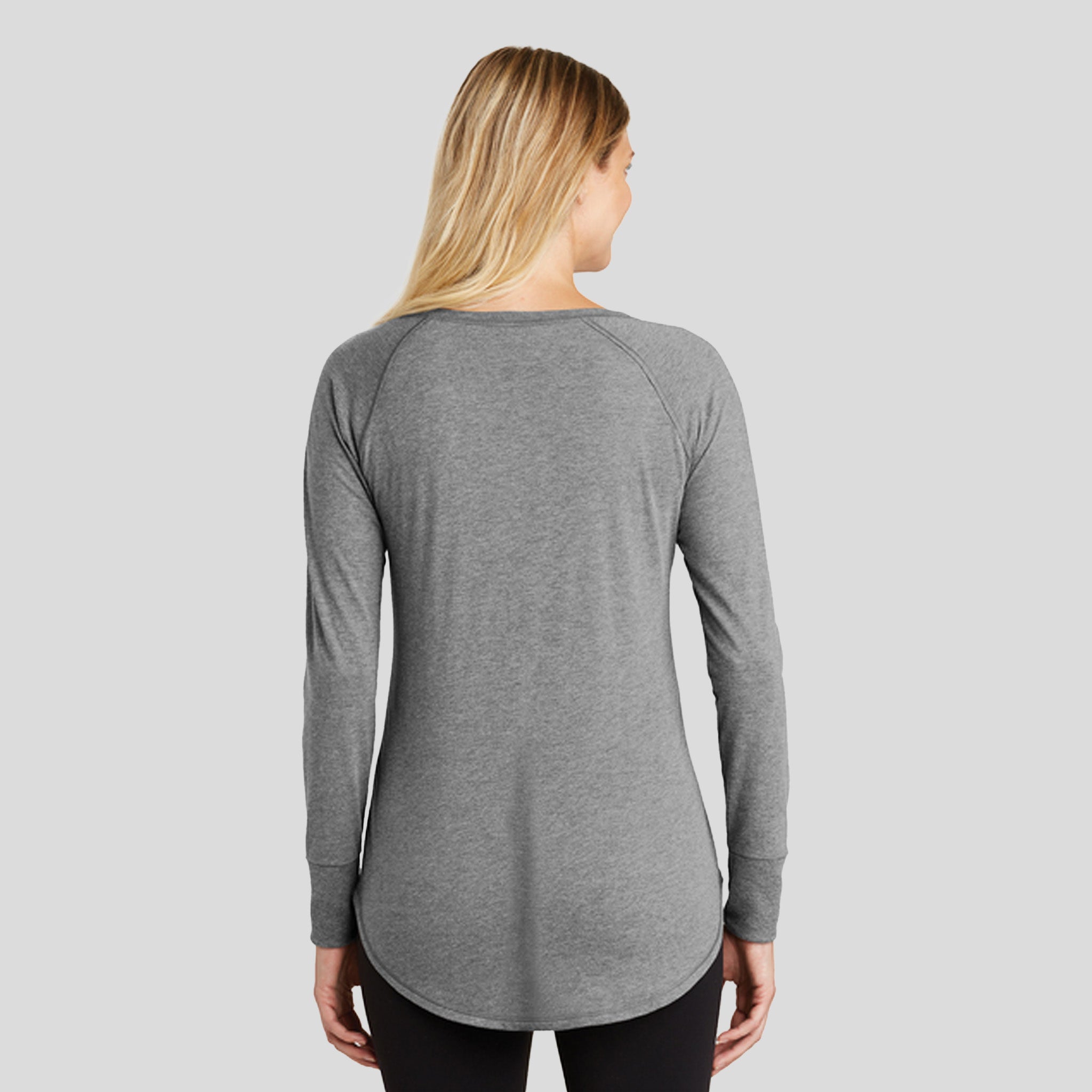 Women’s Perfect Tri ® Long Sleeve Tunic Tee | Grey Frost